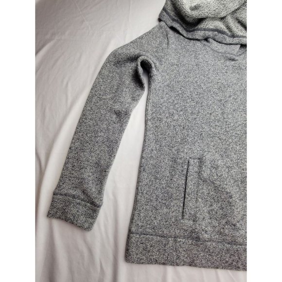 J. Crew WOMENS M Wool Blend Cowl Neck Sweater Gray Pullover - Picture 4 of 9